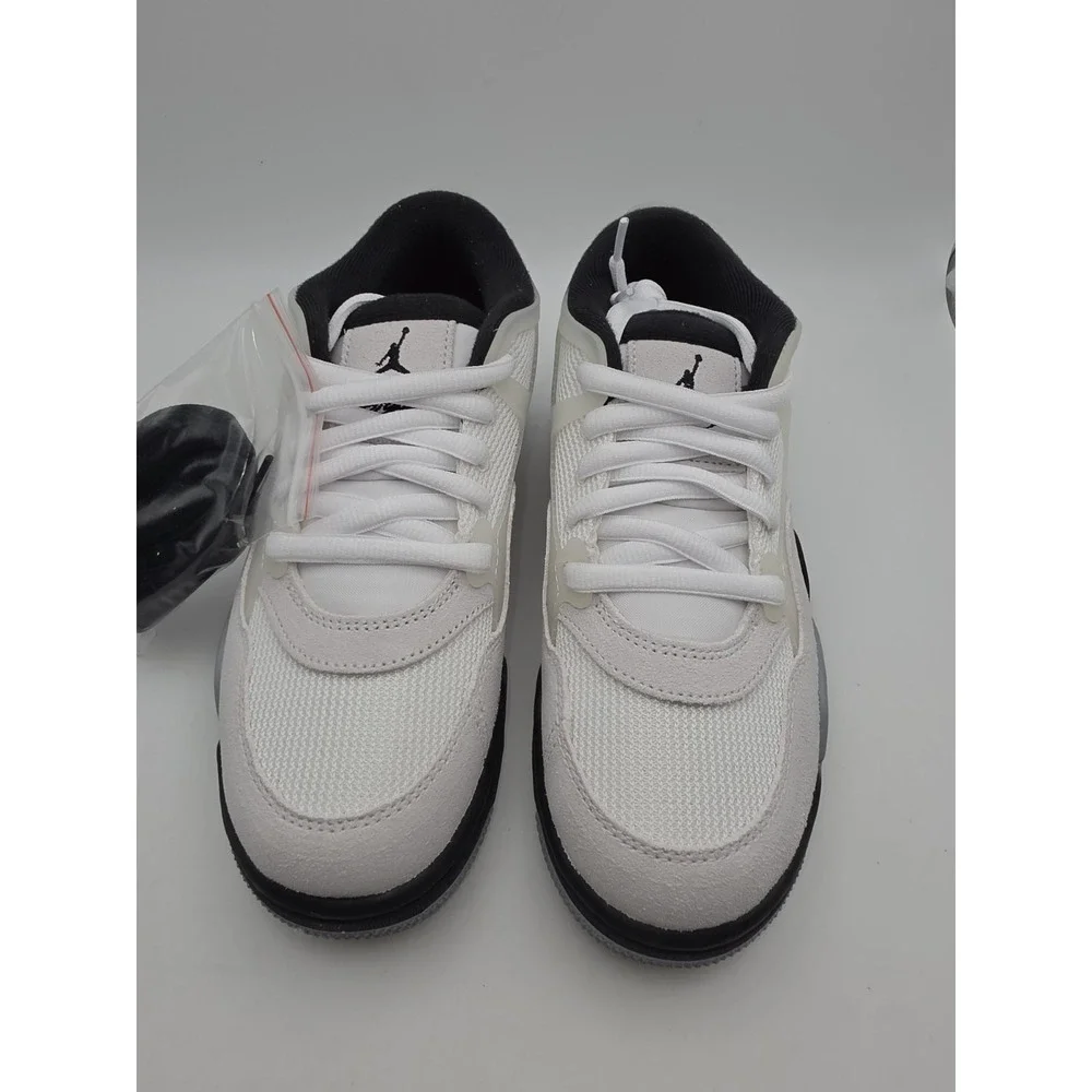 Air Jordan 4 RM GS White Infrared (Size 6Y) - Brand New with Extra Laces & Box